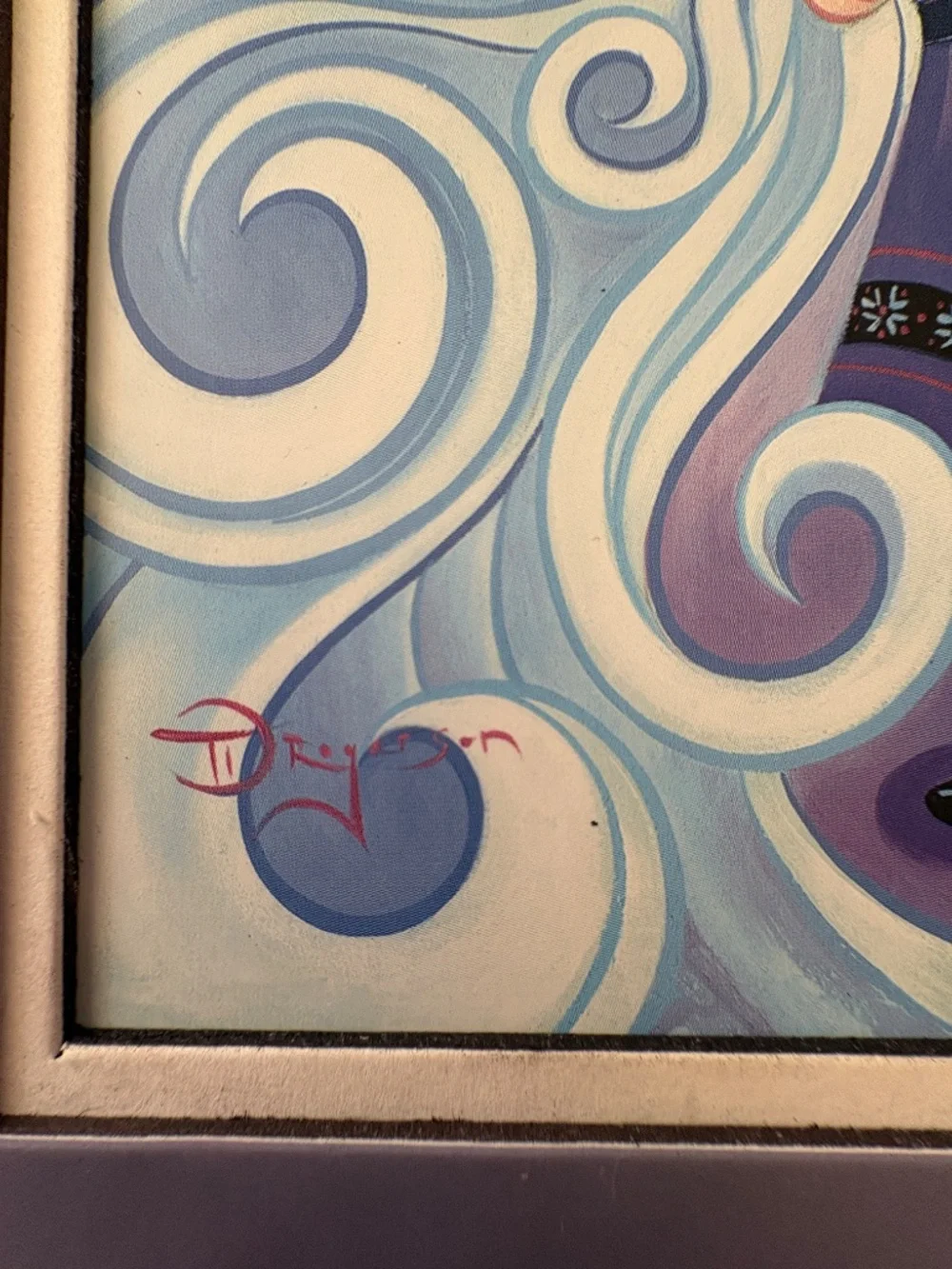 Tim Rogerson frozen print we only have each other